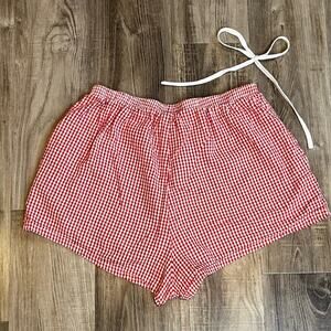 Urban outfitters gingham shorts size medium